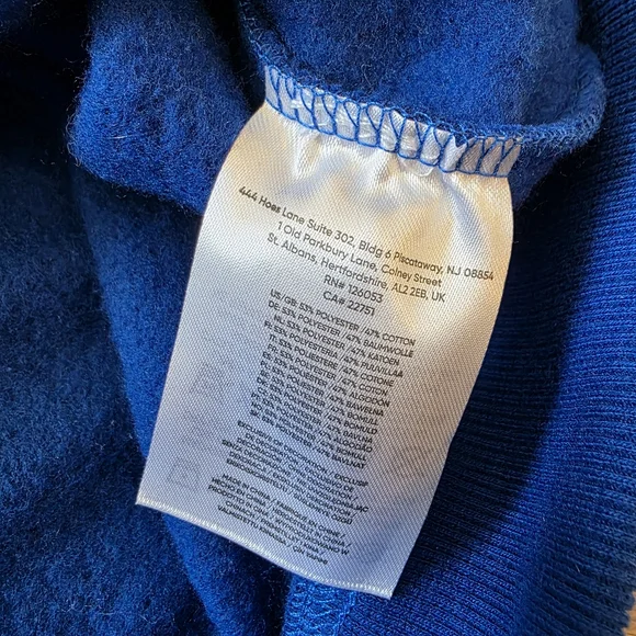 NFL Indianapolis Colts Blue Zip-Up Hoodie - Picture 7 of 9